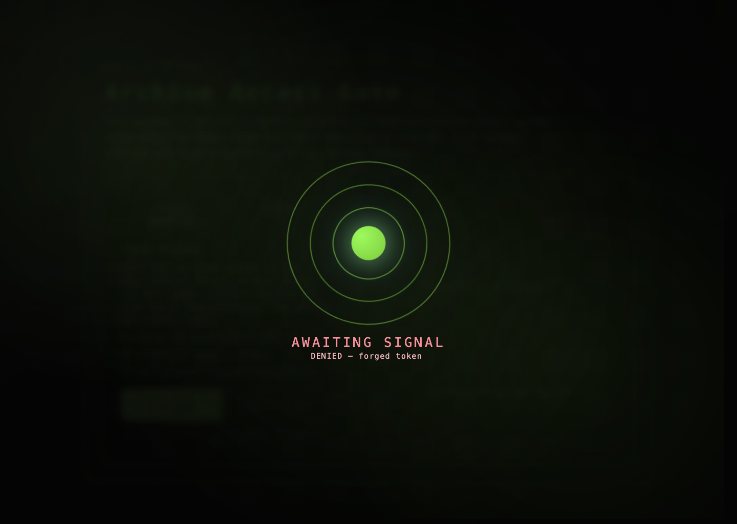 Alien API screenshot 1 showing landing surface