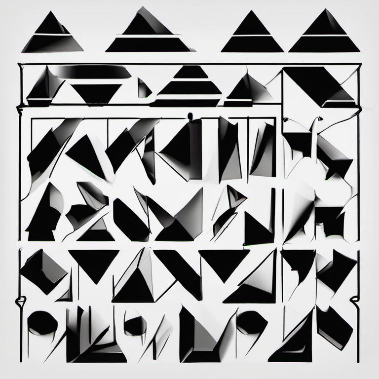 ComfyUI Lab generated abstract structural image from a local workflow exploration 3