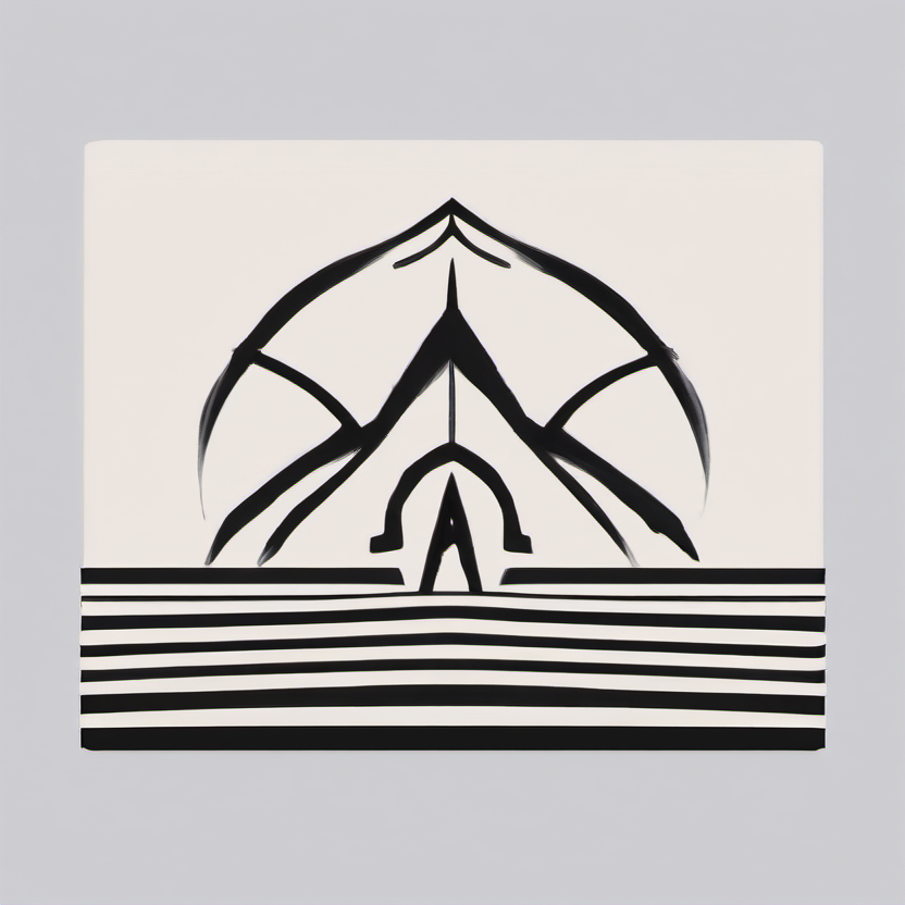 ComfyUI Lab generated abstract structural image from a local workflow exploration 25