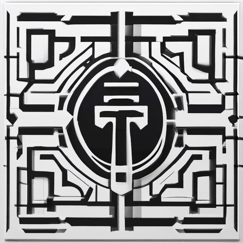 ComfyUI Lab generated abstract structural image from a local workflow exploration 29