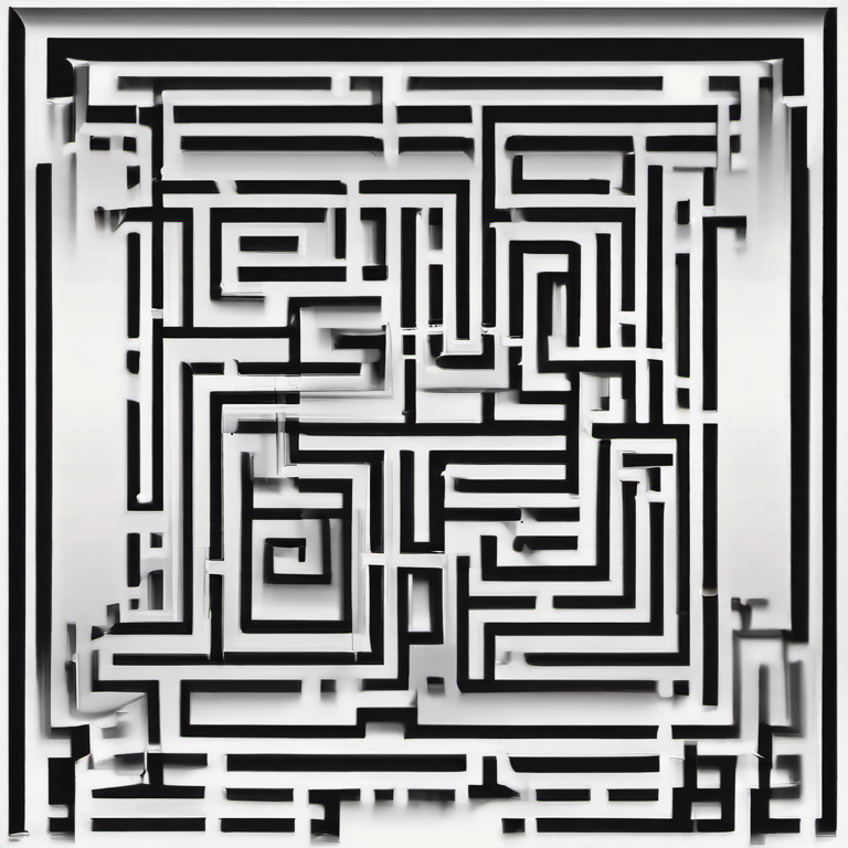 ComfyUI Lab generated abstract structural image from a local workflow exploration 31