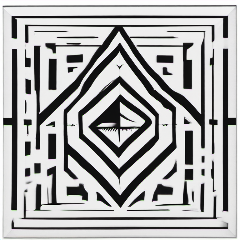 ComfyUI Lab generated abstract structural image from a local workflow exploration 33